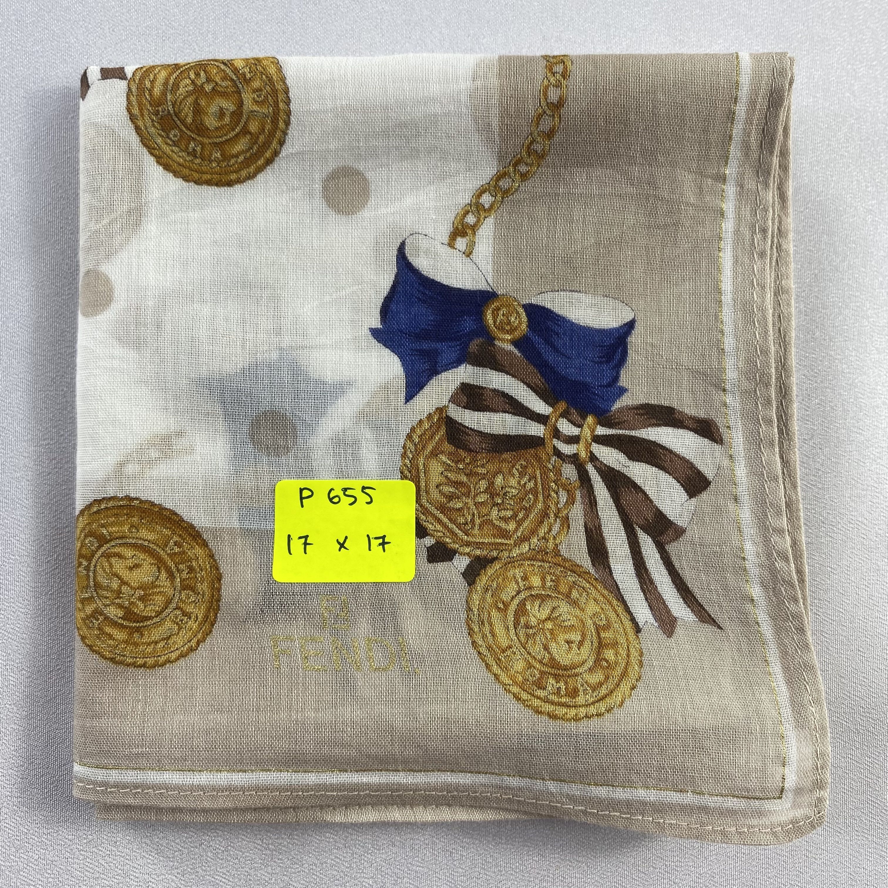 Vintage Fendi Handkerchief / Neckerchief / Bandana-P655 Size ONE SIZE - 5 Thumbnail