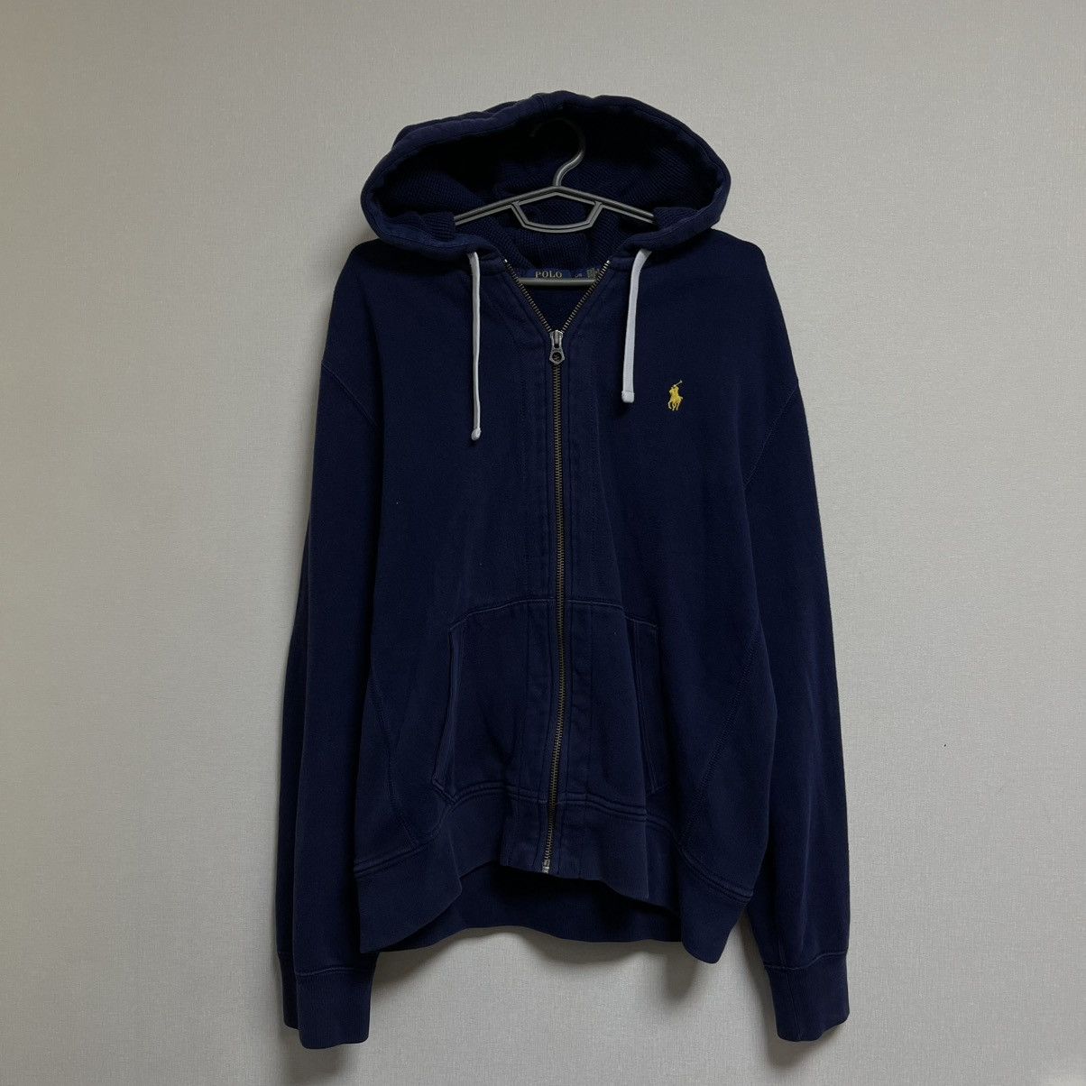 Polo Ralph Lauren Mens Vintage Polo Ralph Lauren Zip Hoodie y2k streetwear Size US L / EU 52-54 / 3 - 1 Thumbnail