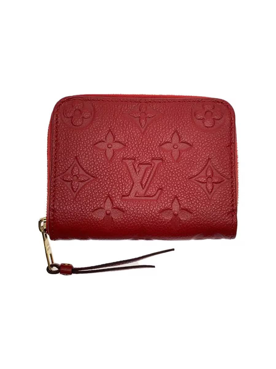 Louis Vuitton Louis Vuitton Monogram Empreinte Zippy Coin Purse Red Size ONE SIZE - 1 Thumbnail
