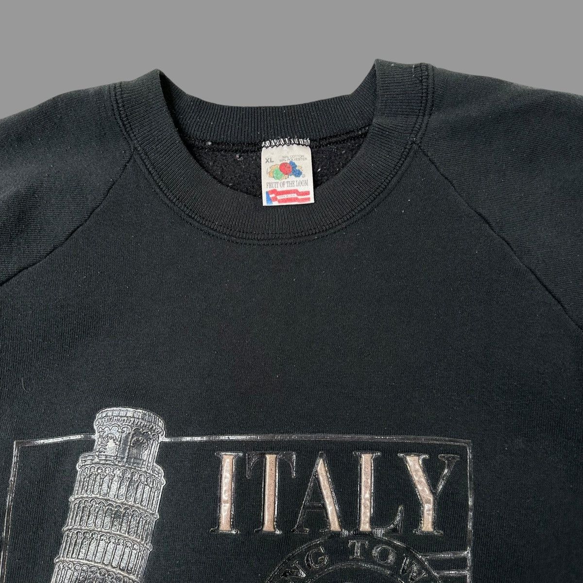 Vintage Vintage 1990s Italy sweatshirt Size US L / EU 52-54 / 3 - 4 Thumbnail