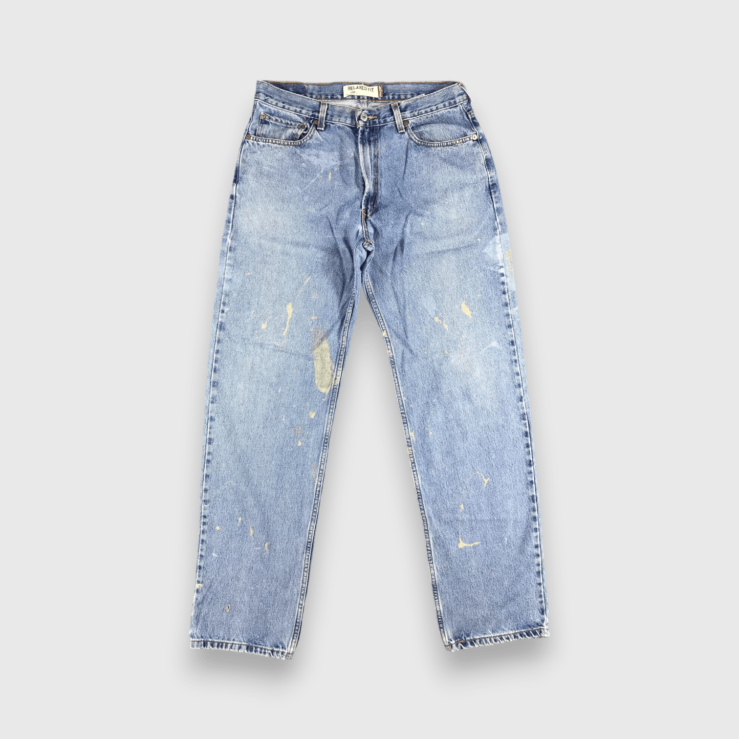 Levi's Vintage Blue Wash Levis 550 Jeans-J2003 Size US 35 - 1 Thumbnail