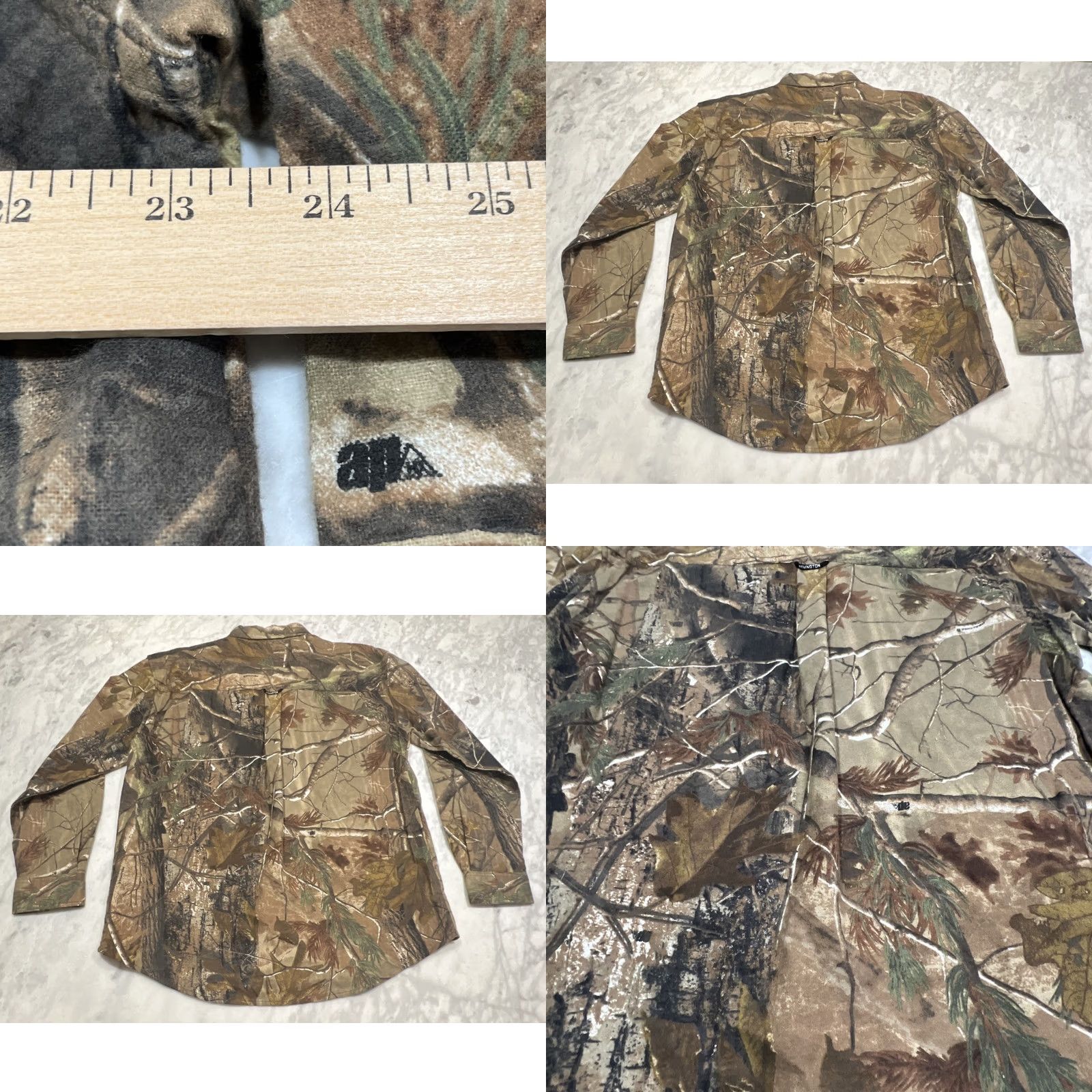 Vintage Remington Camo Button Down Shirt Men L Long Sleeve Real Tree Pockets Cotton Size US L / EU 52-54 / 3 - 8 Thumbnail