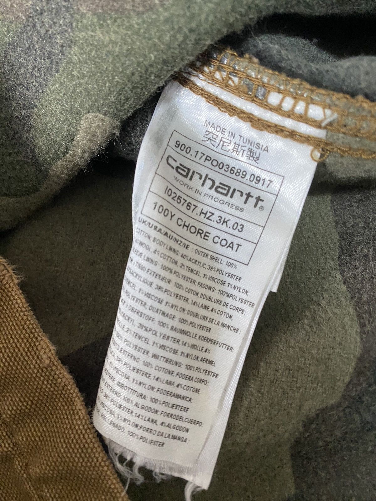 Carhartt Wip Rare Chore Coat 100 Carhartt Wip x Nike jacket size M brown Size US M / EU 48-50 / 2 - 14 Thumbnail