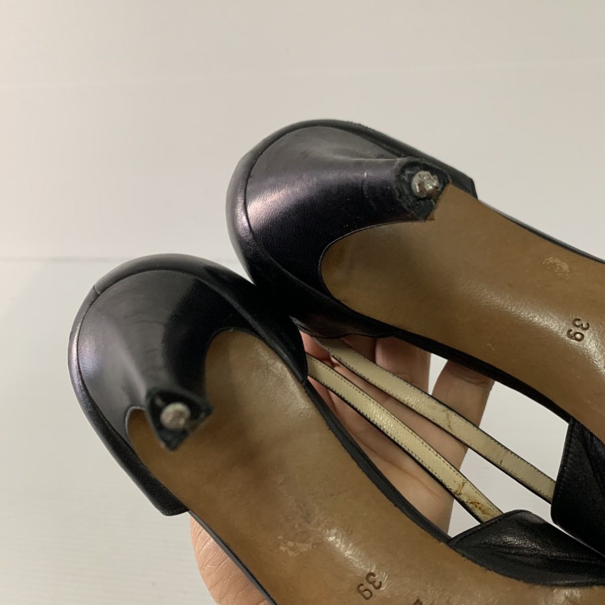 Gucci Gucci Leather Heels Size US 9 / IT 39 - 6 Thumbnail