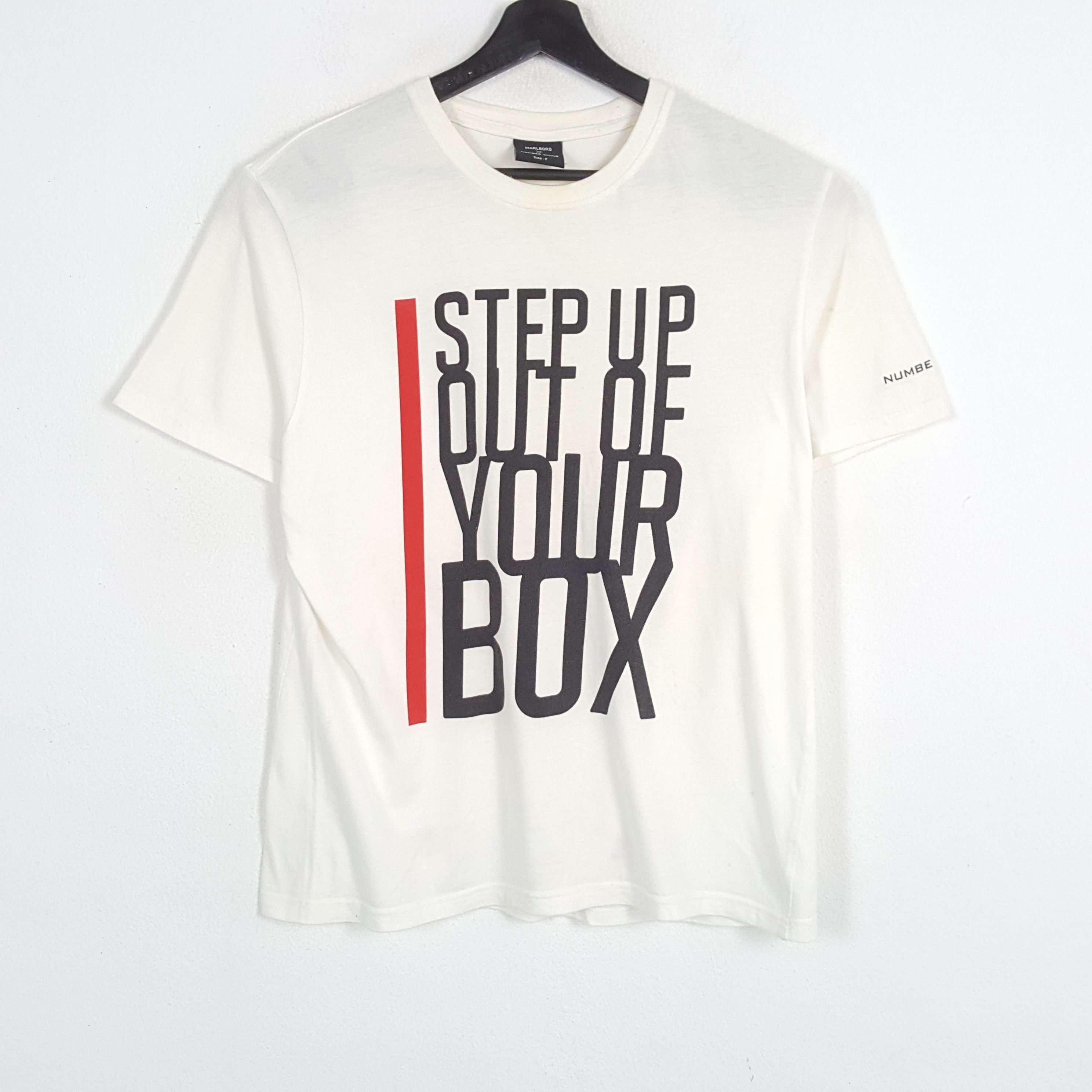 Marlboro × Number (N)ine × Vintage MARLBORO x NUMBER (N)INE Japanese Brand Custom Art Tshirt Size US M / EU 48-50 / 2 - 1 Thumbnail