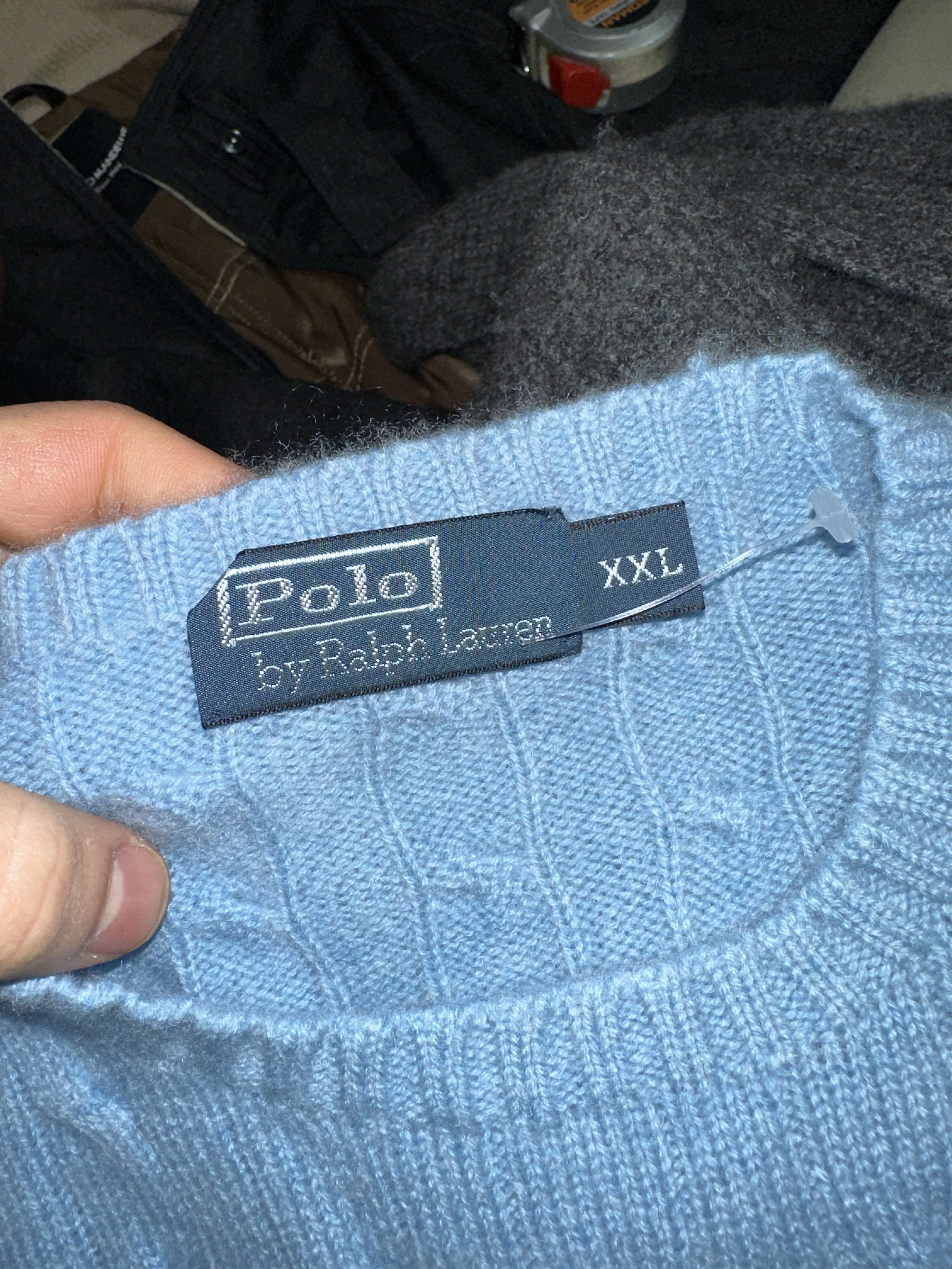 Ralph Lauren 1250$ Pure Cashmere Ralph Lauren Hand Knit Pullover Size XXL Size US XXL / EU 58 / 5 - 11 Thumbnail