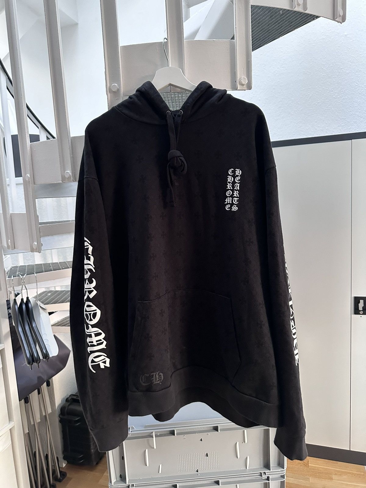 Chrome Hearts Chrome Hearts Hoodie - Chrome Cross Size US XXL / EU 58 / 5 - 2 Thumbnail