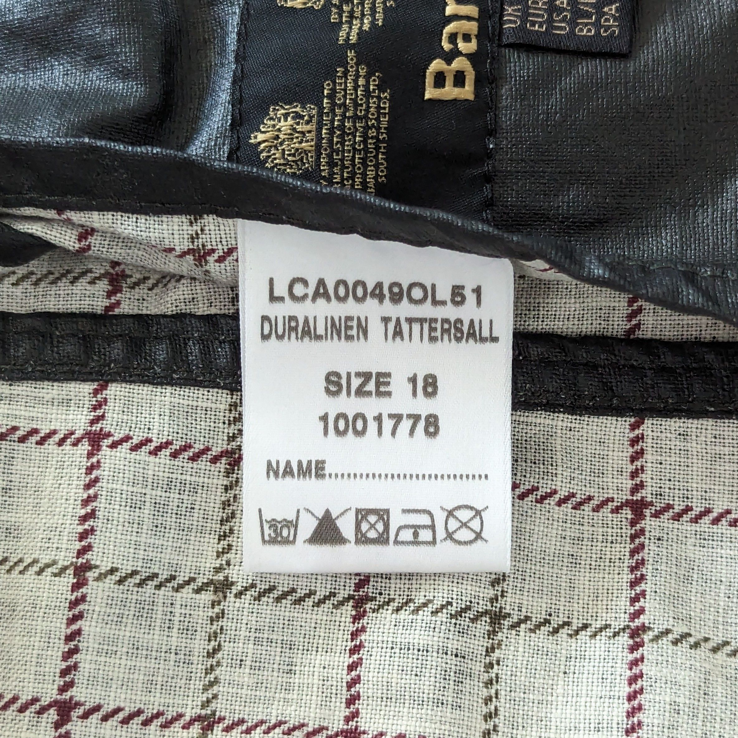 Barbour Barbour Duralinen Tattersall Women's Jacket England Luxury Size XL / US 12-14 / IT 48-50 - 17 Thumbnail