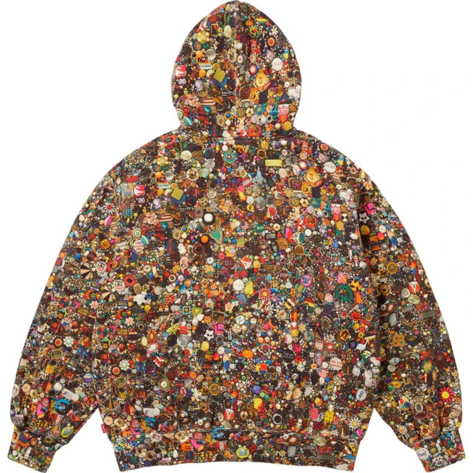 Supreme SS26 Supreme Mike Kelley Zip Up Hooded Sweatshirt Multi L Size US L / EU 52-54 / 3 - 2 Thumbnail