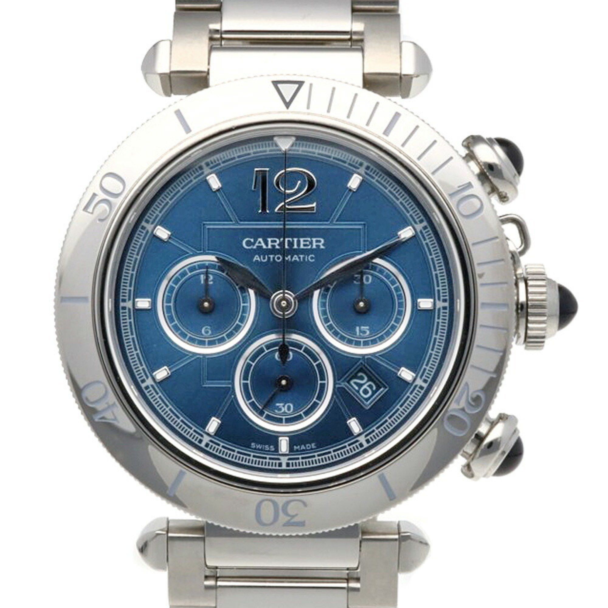 Cartier Cartier Pasha de Watch, Stainless Steel WSPA0039, Automatic, Men's, CARTIER Size ONE SIZE - 1 Thumbnail