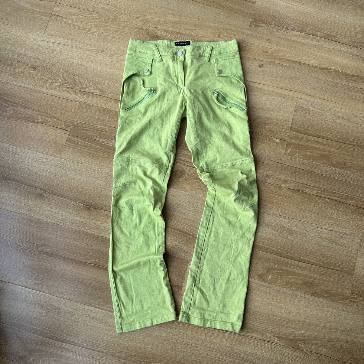 Mugler Crazy Mugler Rick Owens Style Skinny Jeans Zip Pockets Size 28" / US 6 / IT 42 - 2 Thumbnail
