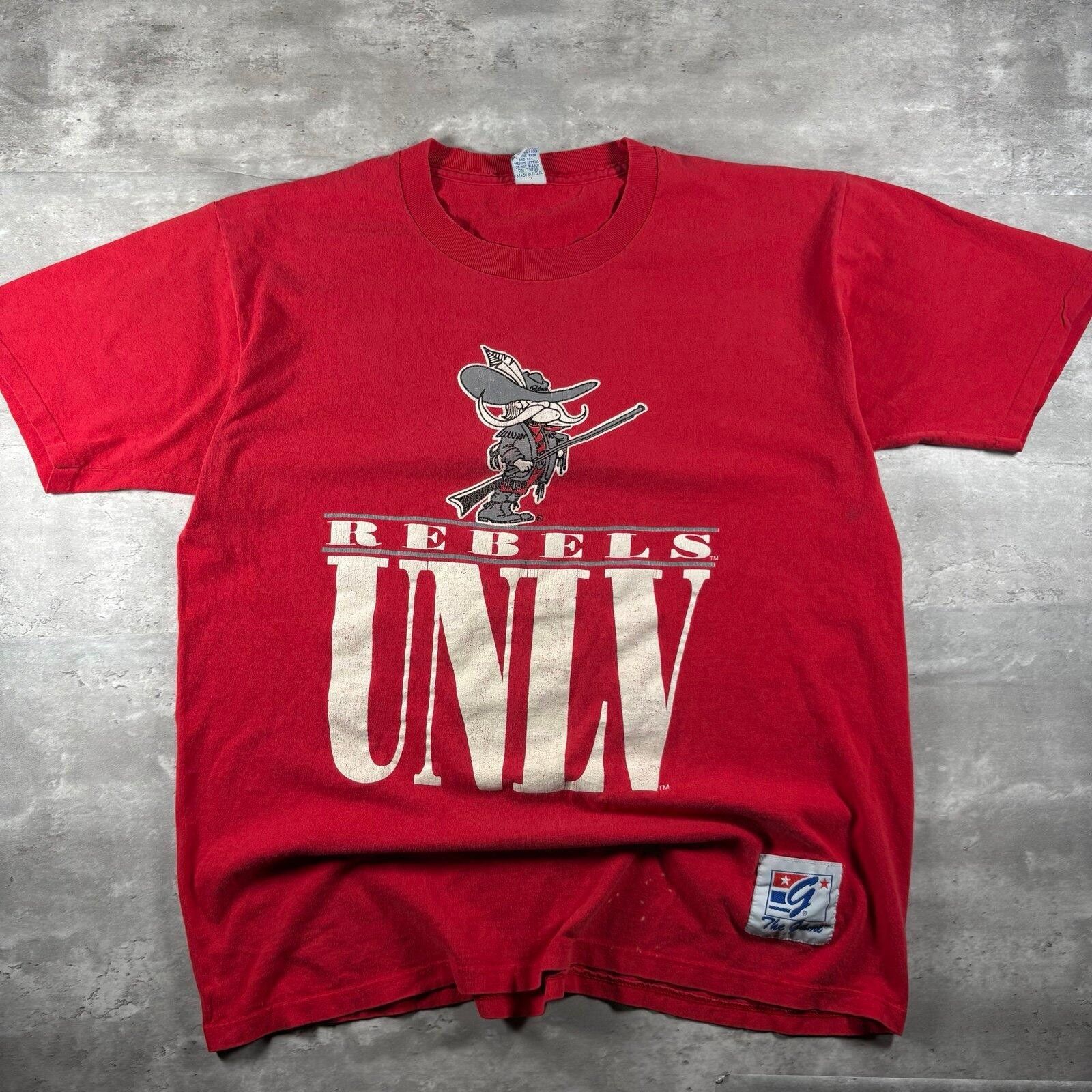The Game Vintage 90s UNLV rebels single stitch Tee Size US XL / EU 56 / 4 - 8 Thumbnail