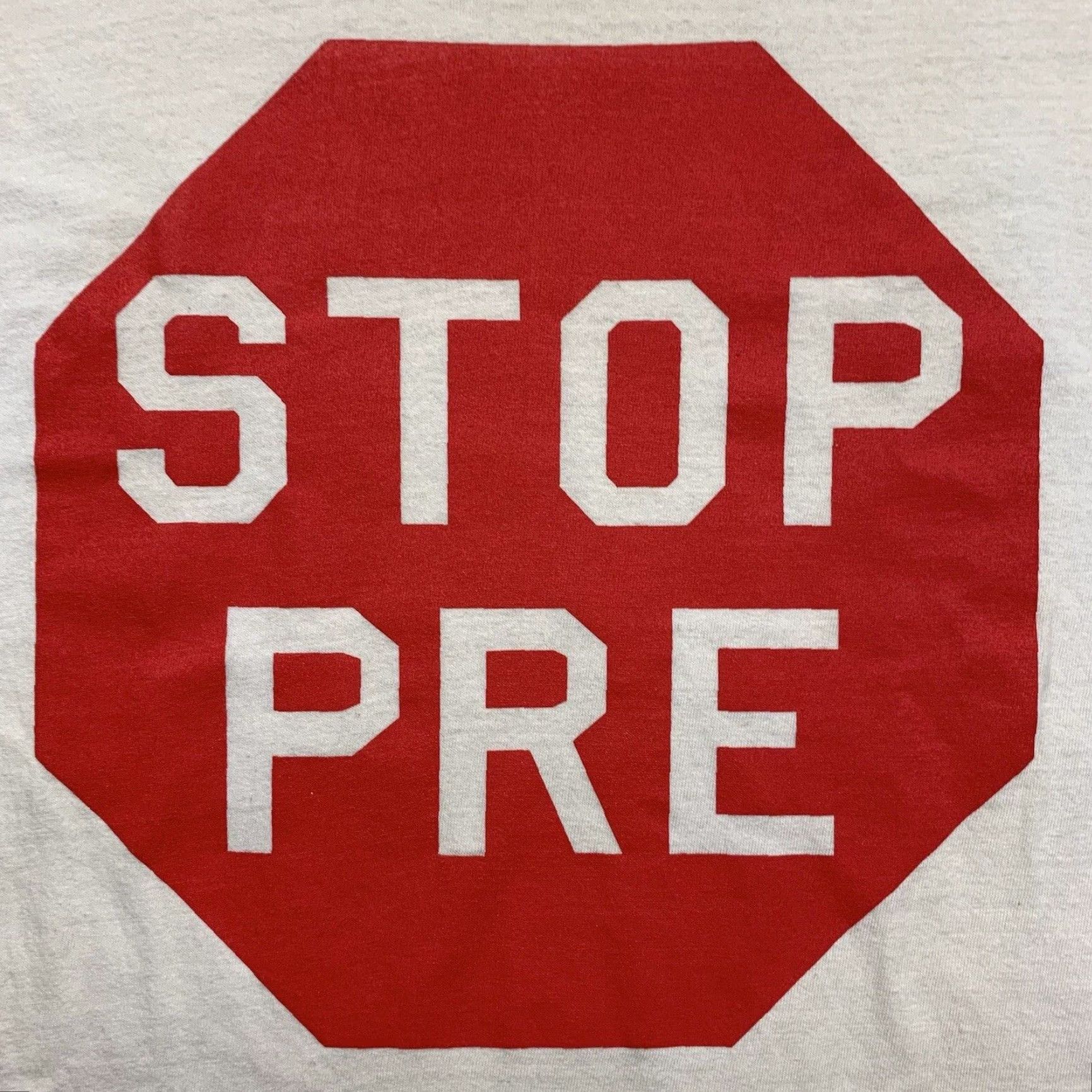 Nike VINTAGE Nike STOP PRE 1972 T Shirt OG Rare Geisha Rap Hike Track 70s 70s XL White Cotton Graphic Tee Unisex Mens Womens Boys Girls Size US XL / EU 56 / 4 - 2 Thumbnail