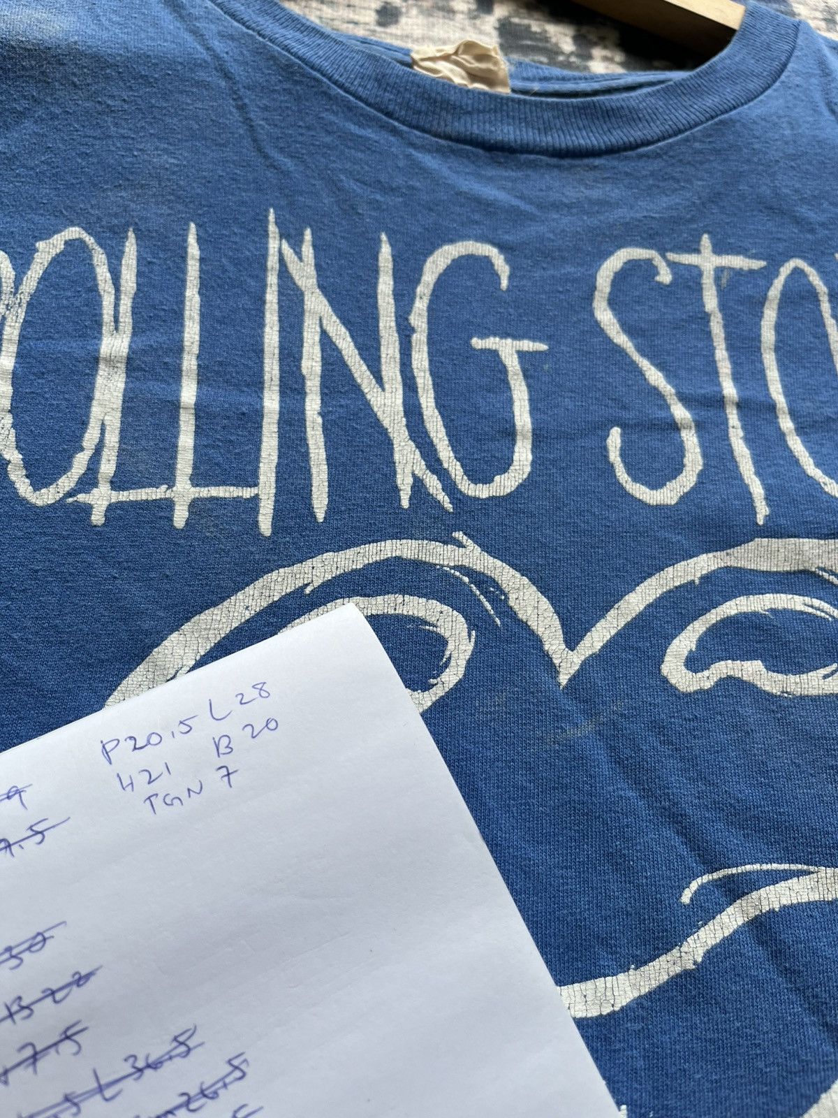 The Rolling Stones Y2K The Rolling Stones Big Logo Tees Size US L / EU 52-54 / 3 - 6 Thumbnail
