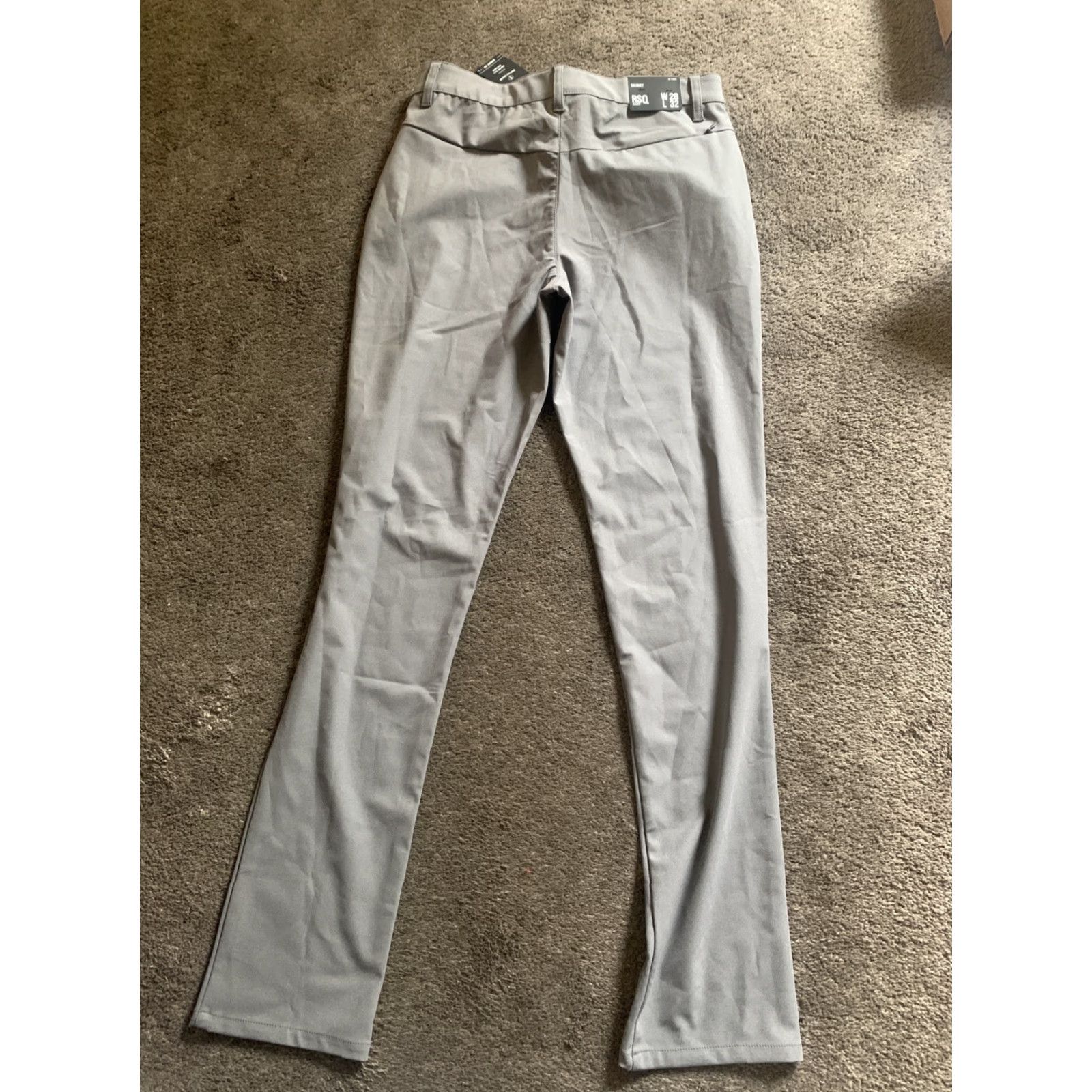 Rsq RSQ Jeans Womens W28 L32 Gray Skinny Pants Cotton Blend Denim Jegging Pockets Button Zipper Regular Inseam 32 Size 28" / US 6 / IT 42 - 7 Thumbnail