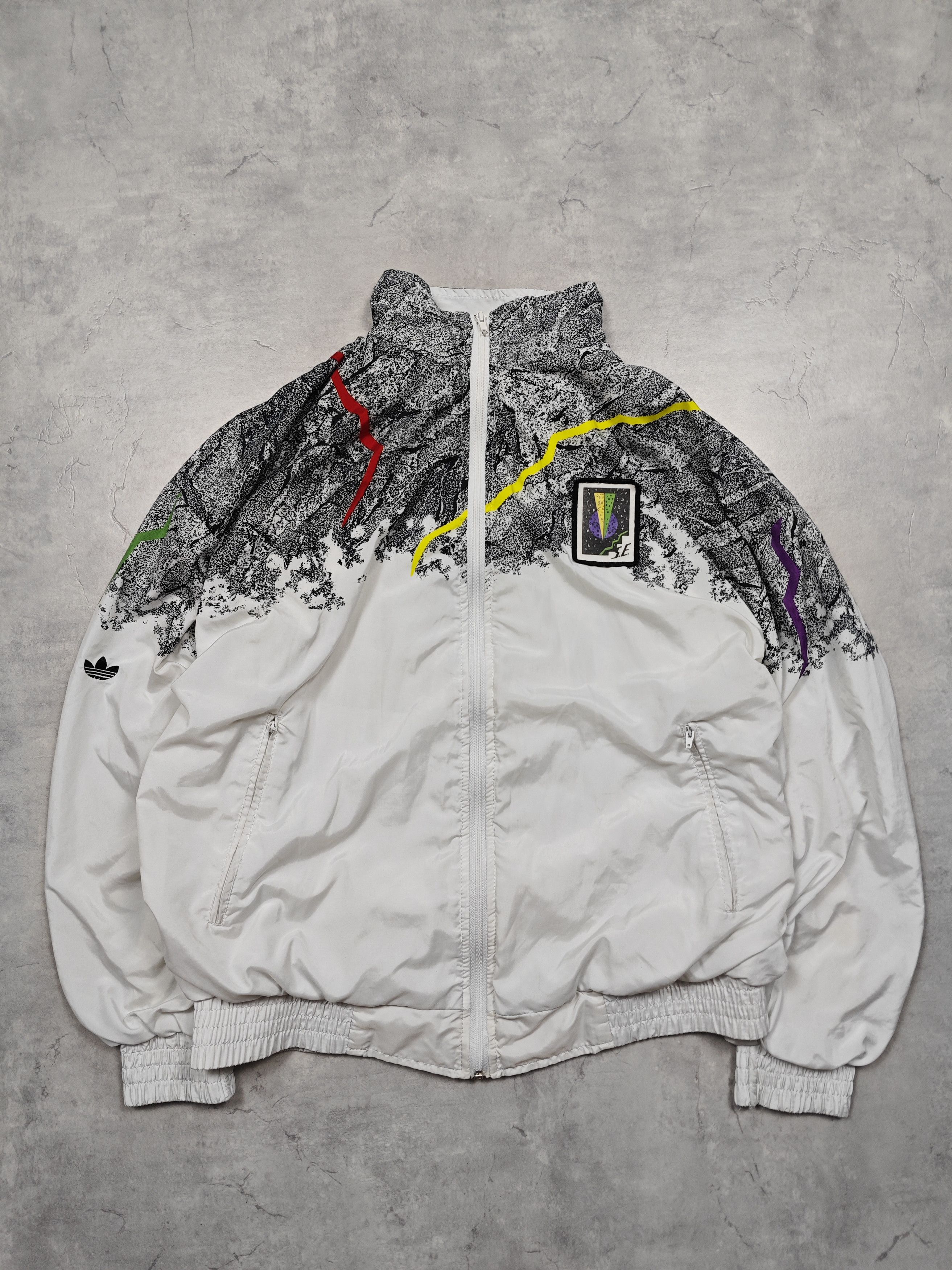 Adidas Adidas Stefan Edberg Vintage Rare Jacket 80s Size US L / EU 52-54 / 3 - 1 Thumbnail