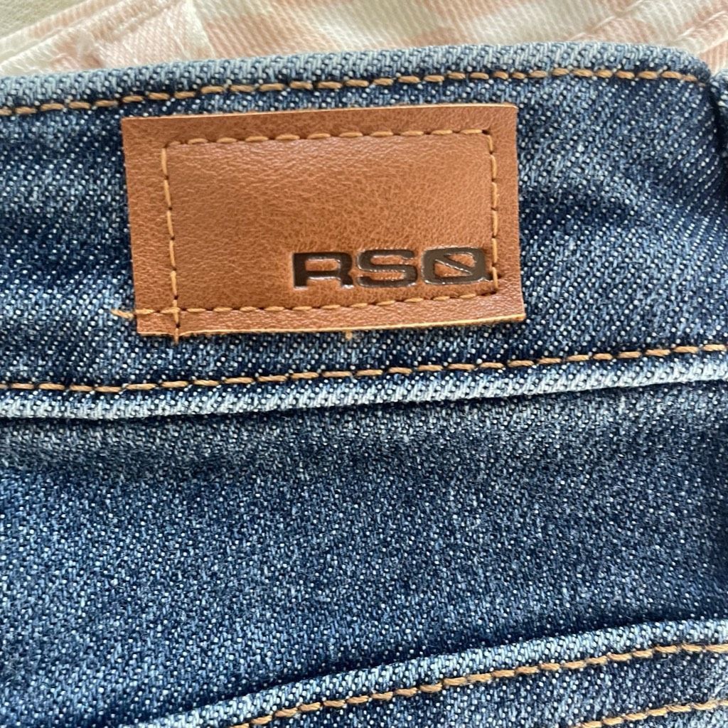 Rsq RSQ High Rise Cuffed Denim Shorts 25 Size 25" / US 0 / IT 36 - 4 Thumbnail