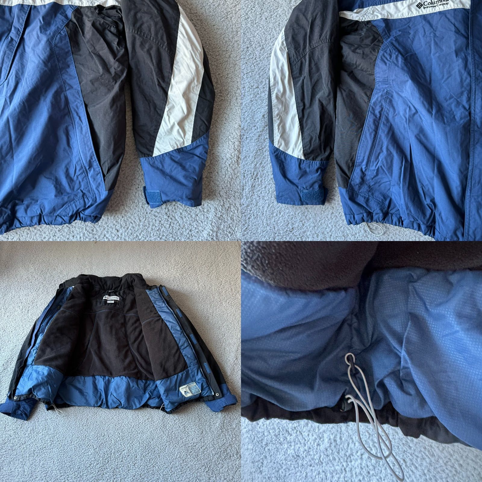 Vintage Columbia Bugaboo Interchange Jacket Mens Extra Large Waterproof Hooded Zip Softshell Bomber Outdoor Ski Size US XL / EU 56 / 4 - 8 Thumbnail