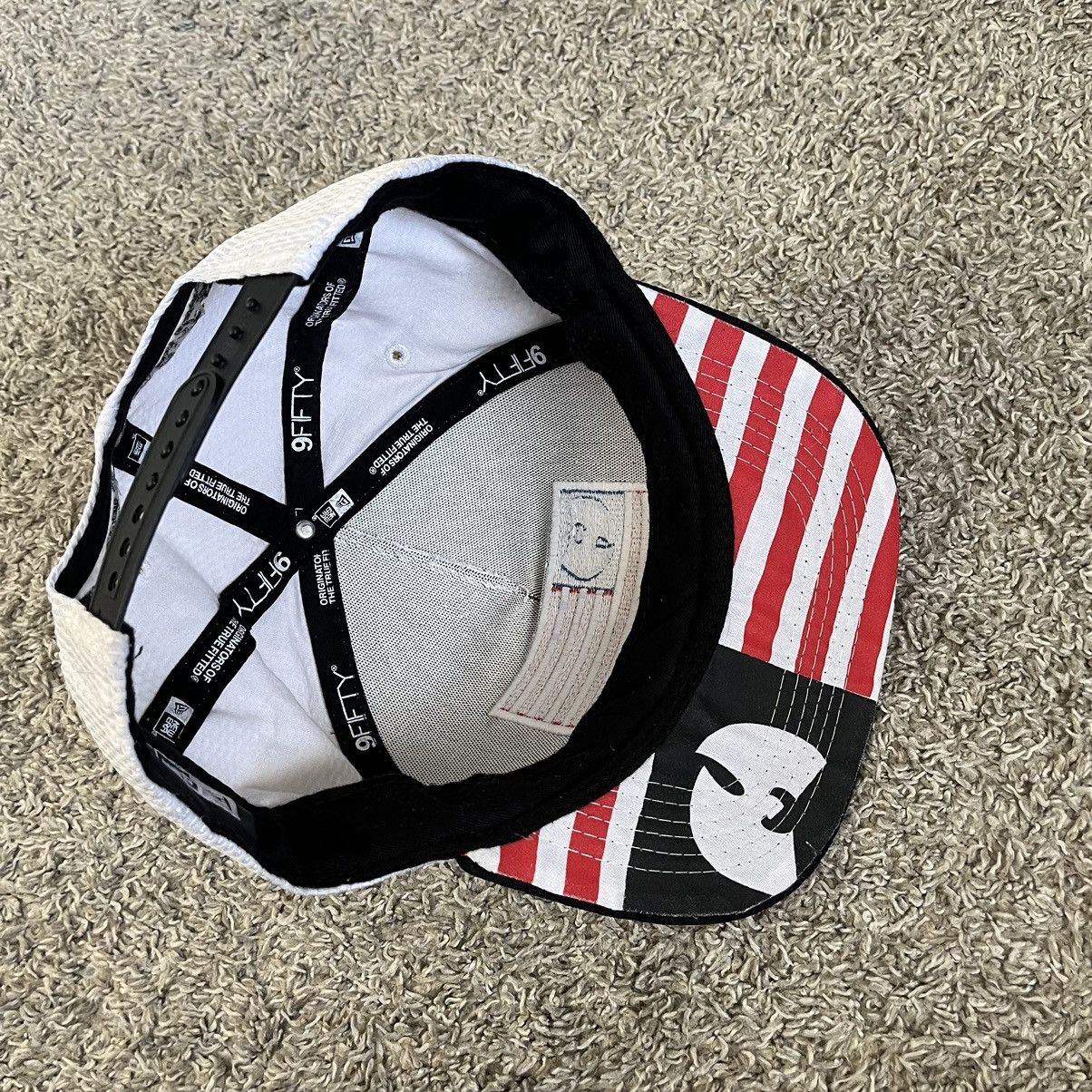 Wu-Tang Clan 🔴Wu-Tang Iron Flag Hat White Snapback WuTang Cash Rules Rza Size ONE SIZE - 10 Thumbnail