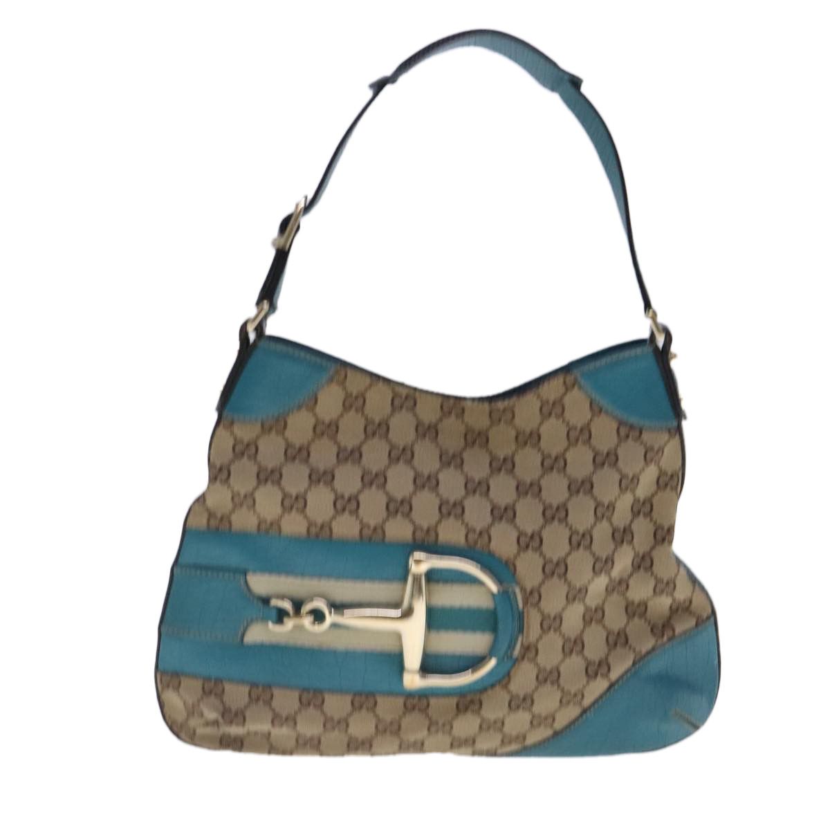 Gucci Beige Canvas Shoulder Bag (Pre-Owned) Size ONE SIZE - 1 Thumbnail