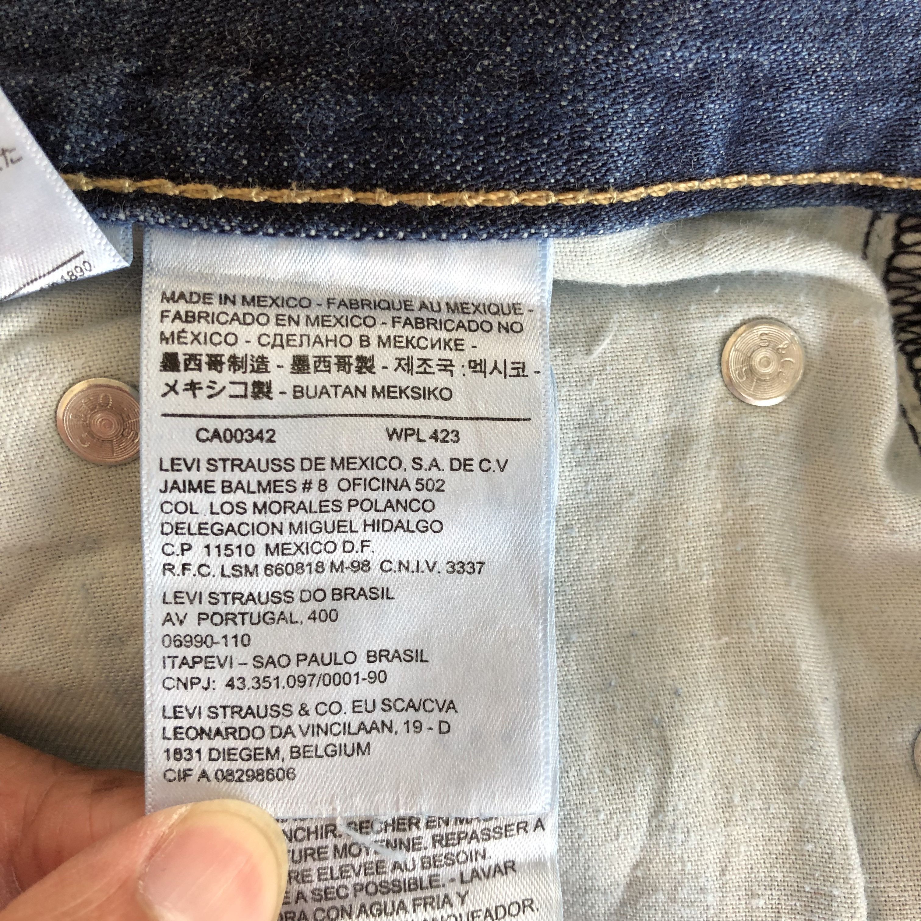 Levi's × Vintage Vintage Y2K Levis Faded Jeans Levi's Skinny Slim Denim Size US 32 / EU 48 - 9 Thumbnail