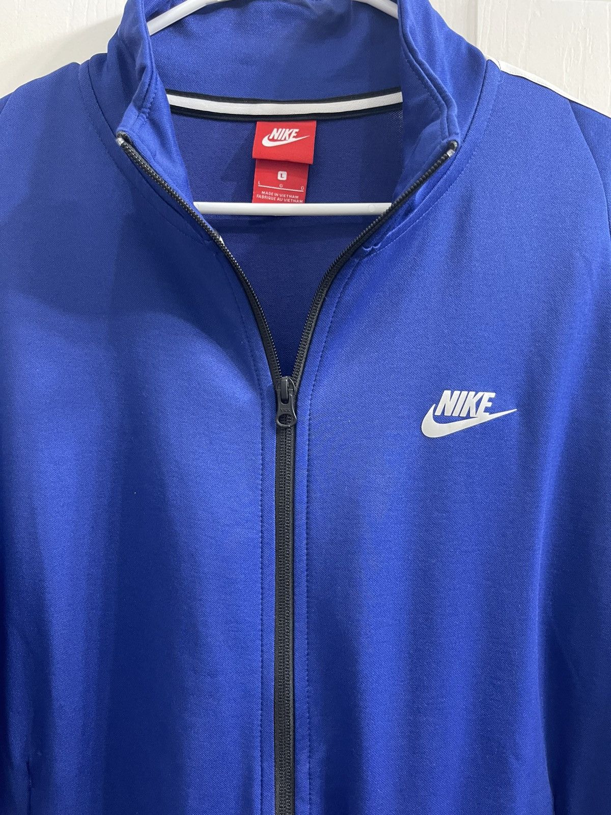 Nike Nike Blue Track Jacket Size US L / EU 52-54 / 3 - 3 Thumbnail