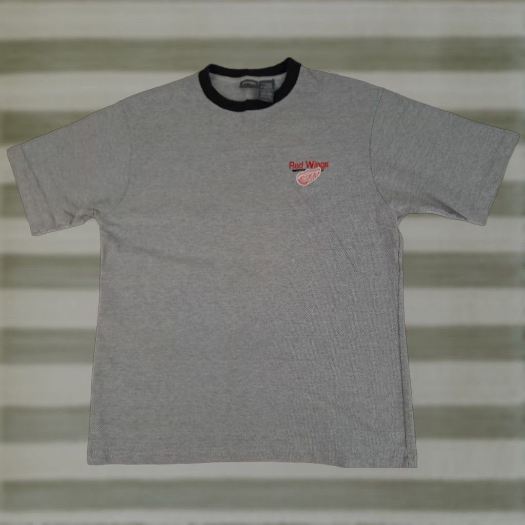Vintage VINTAGE Detroit Red Wings Hockey Embroidered 2XL Shirt Pro Edge 90s Size US XXL / EU 58 / 5 - 1 Thumbnail