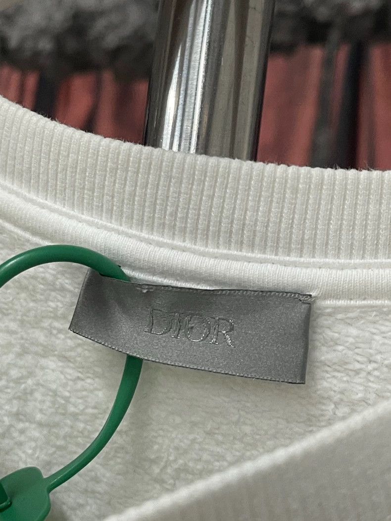 Dior Dior White Sweatshirt Size Medium Brand New-2505 Size US M / EU 48-50 / 2 - 6 Thumbnail