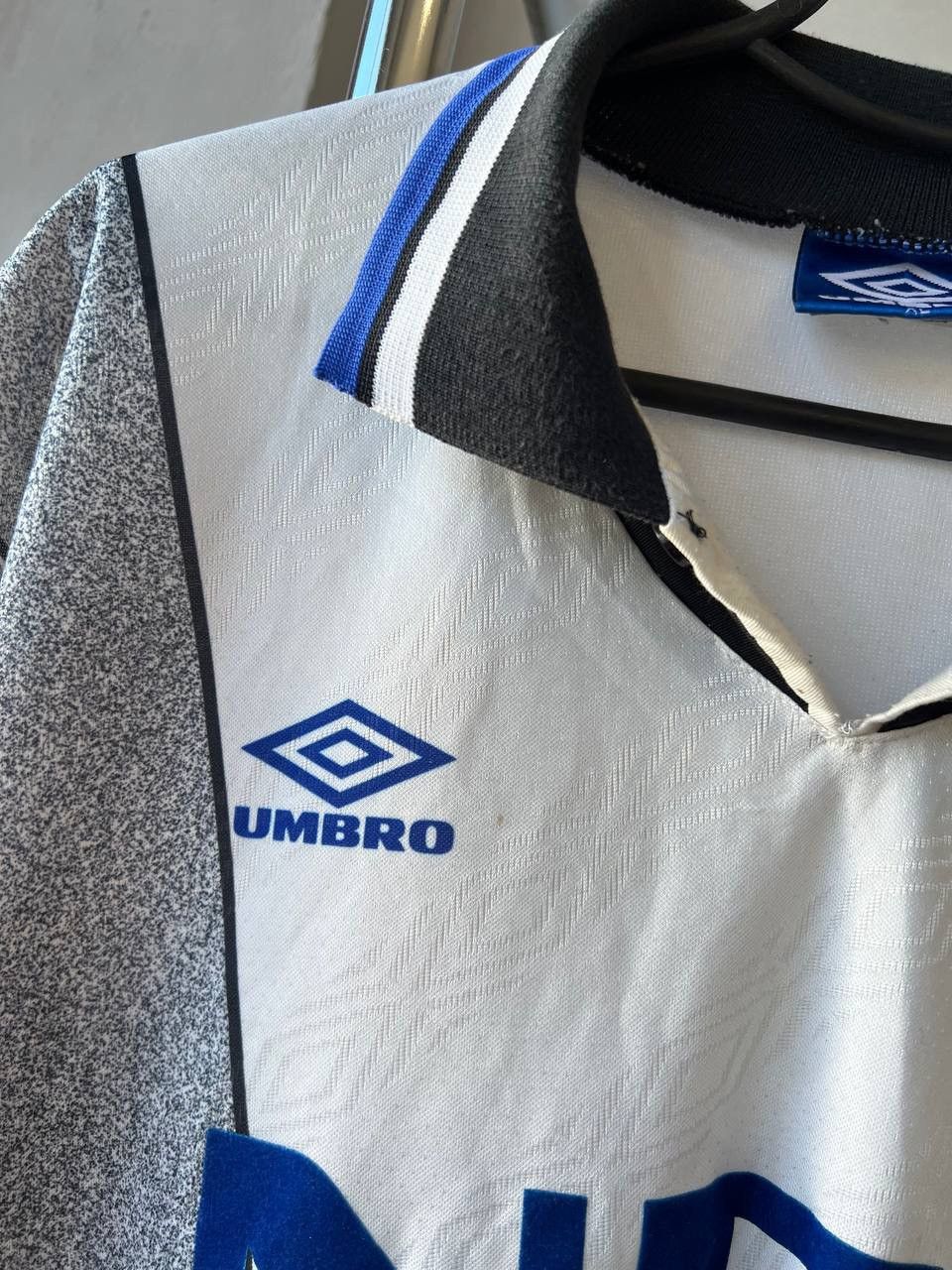 Vintage 1994/1995 EVERTON RARE AWAY UMBRO SOCCER FOOTBALL JERSEY XL Size US XL / EU 56 / 4 - 5 Thumbnail