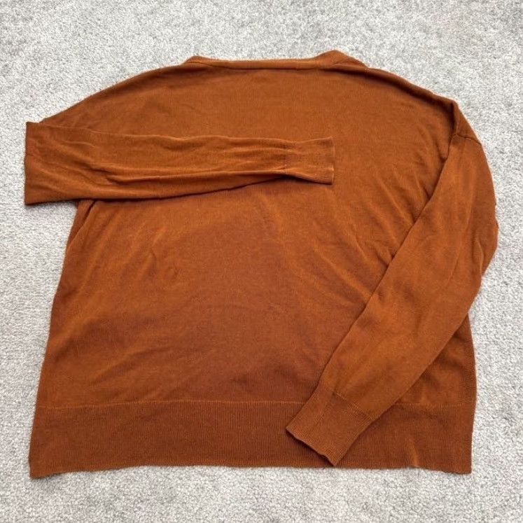 Madewell Madewell Women's XS Cardigan Sweater Knit Long Sleeve V-Neck Solid Brown Autumn Fall Casual Dressy Size XS / US 0-2 / IT 36-38 - 2 Thumbnail