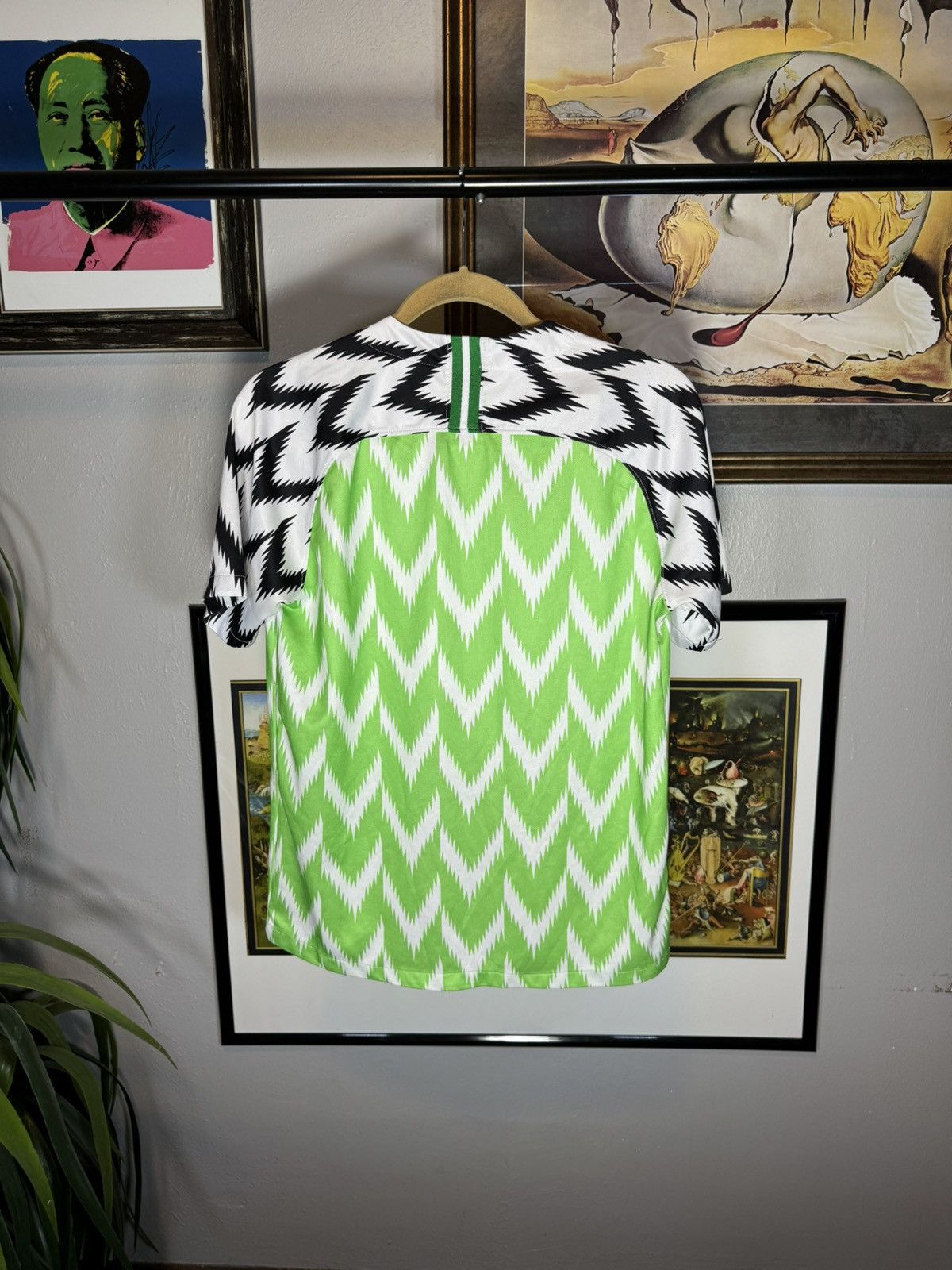 Nike Nike Nigeria Jersey Men Home Soccer Kit 2018 Size US S / EU 44-46 / 1 - 2 Thumbnail