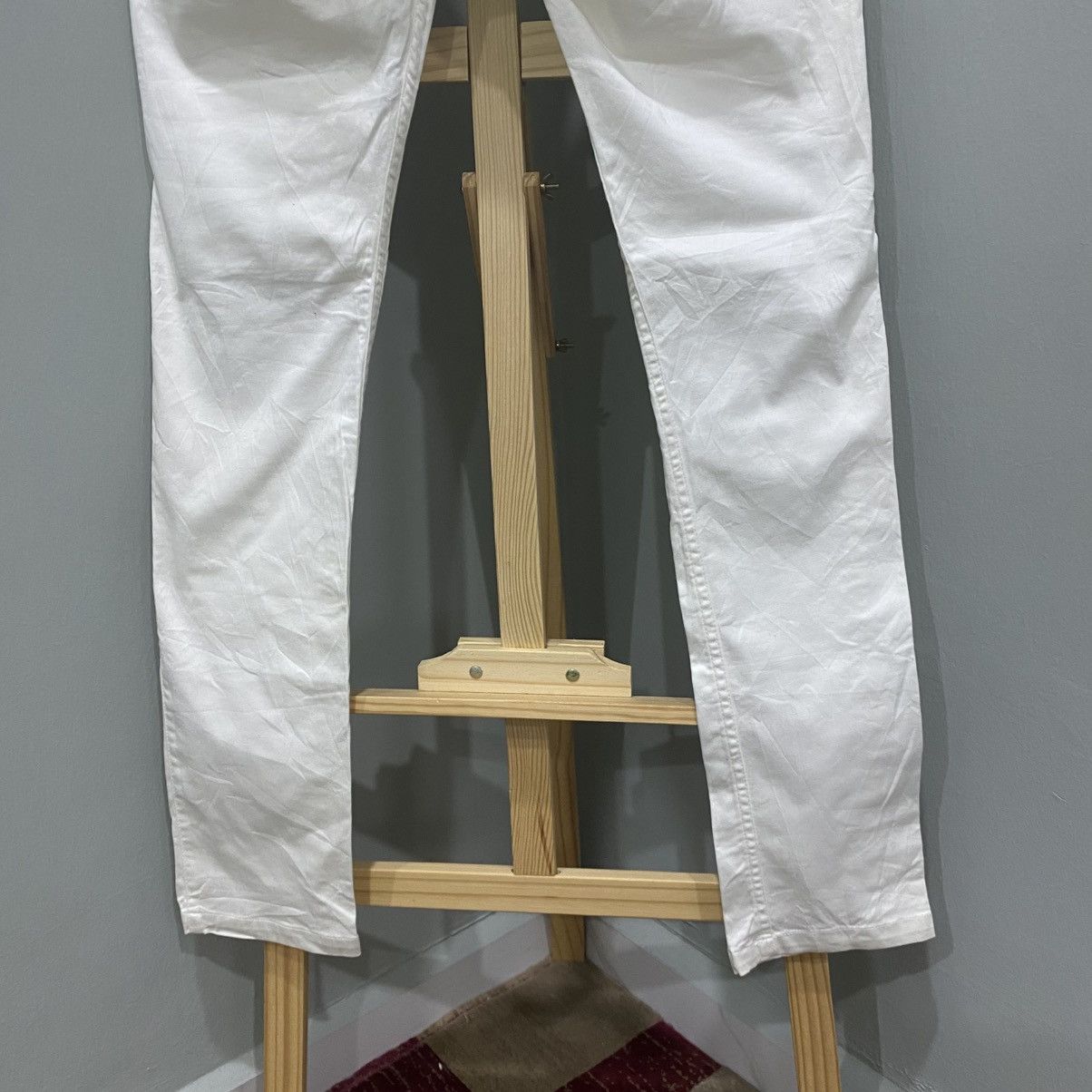If Six Was Nine Archive White Multi-Zipper Bondage Cargo Pants Y2K Cyber Size US 30 / EU 46 - 12 Thumbnail