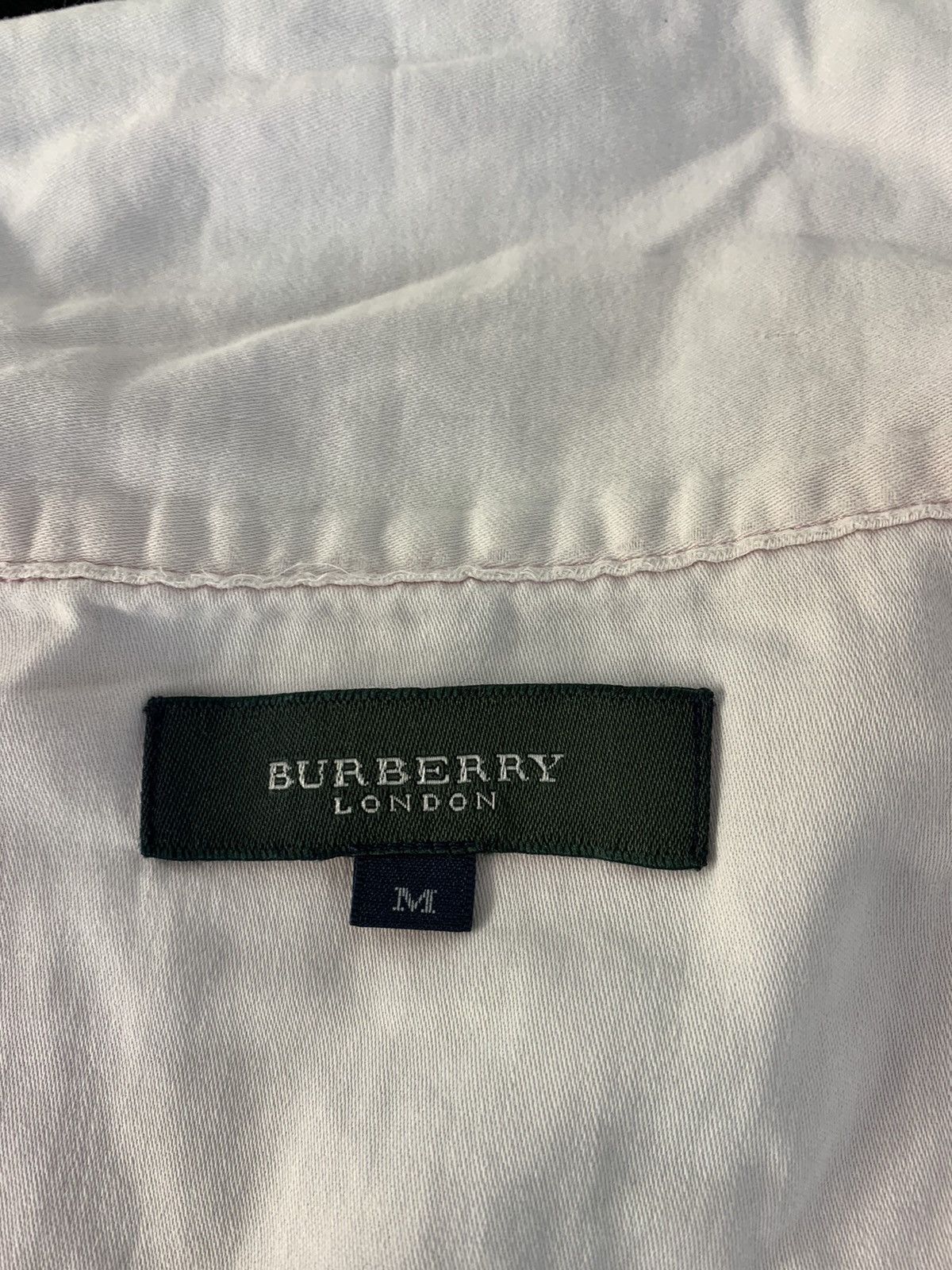 Burberry 90s Burberry London Single Pocket Longsleeve Button Up Shirt Size US M / EU 48-50 / 2 - 6 Thumbnail
