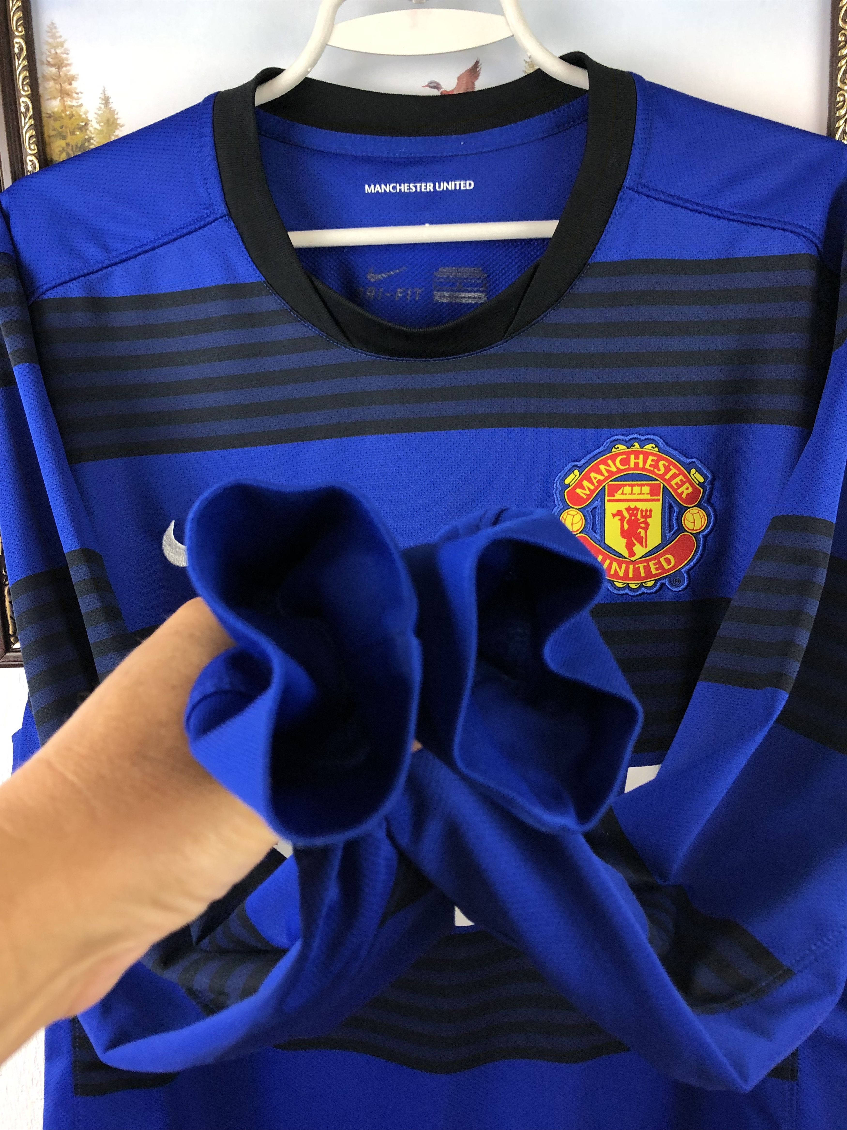 Nike × Vintage Manchester United shirt 2011 Soccer Nike Long Sleeve Jersey Size US L / EU 52-54 / 3 - 10 Thumbnail