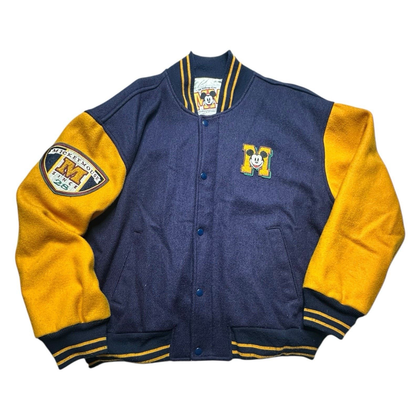 Disney VINTAGE Disney Wool Mickey Mouse Varsity Jacket Size XL Size US XL / EU 56 / 4 - 12 Thumbnail