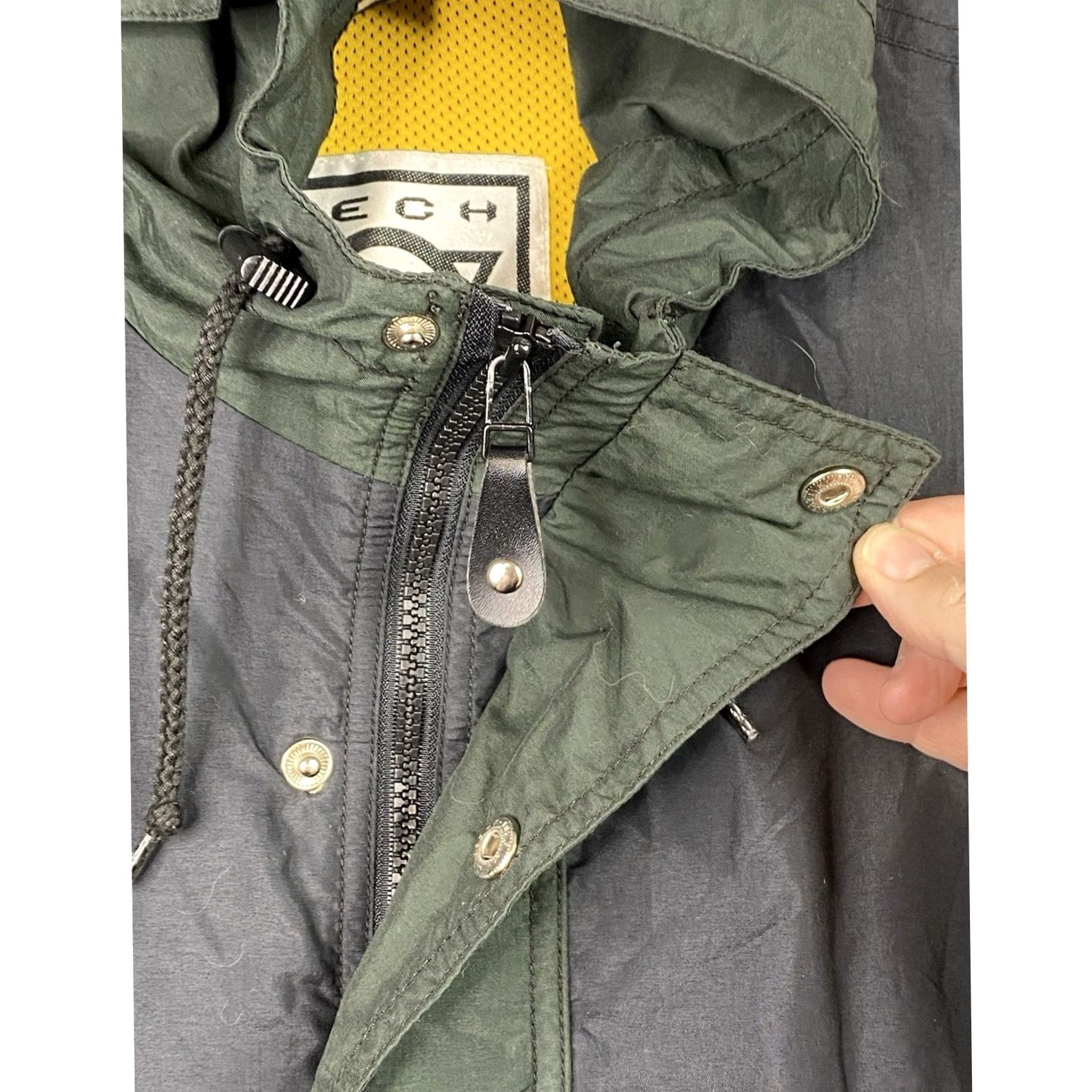 Ocean Pacific Vtg Ocean Pacific Hooded Jacket Mens L Surf Snowboard Ski Shell Zip Crew Neck Nylon Softshell Green 90s Sports Mens Size US L / EU 52-54 / 3 - 4 Thumbnail