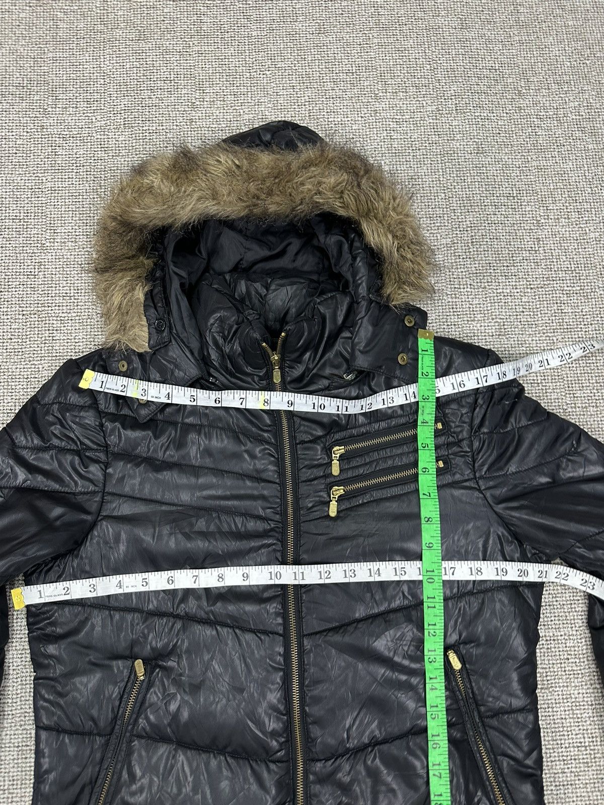 Le Grande Bleu (L.G.B.) Fur Faux Spinash LGB ifsixwasnine Style Jacket Z260 Size US M / EU 48-50 / 2 - 11 Thumbnail