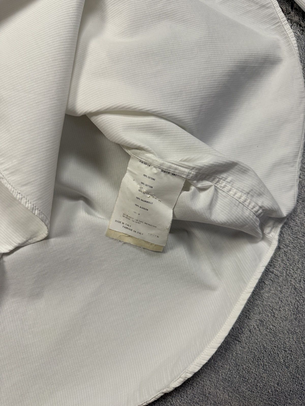 Prada Prada White Shirt Size 42 Size US L / EU 52-54 / 3 - 9 Thumbnail