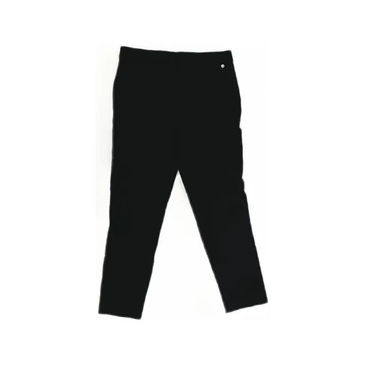 Max Mara Casual Solid Black Pants 0079
