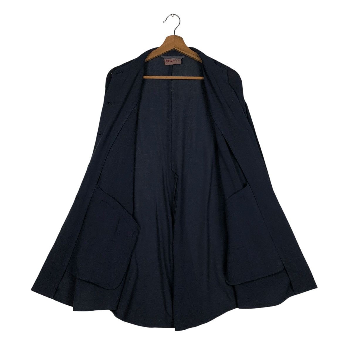 Romeo Gigli 🔥VINTAGE 80’s SAMPLE BUTTON JACKET ROMEO GIGLI RUNWAY PICK Size US M / EU 48-50 / 2 - 16 Thumbnail