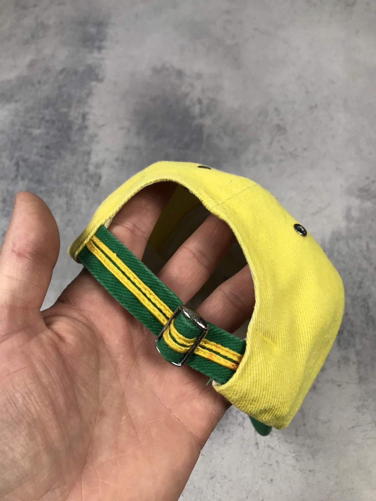 Nike × Vintage Vintage 90s Nike Brasil Brazil Swoosh Soccer Jersey Cap Hat Size ONE SIZE - 10 Thumbnail