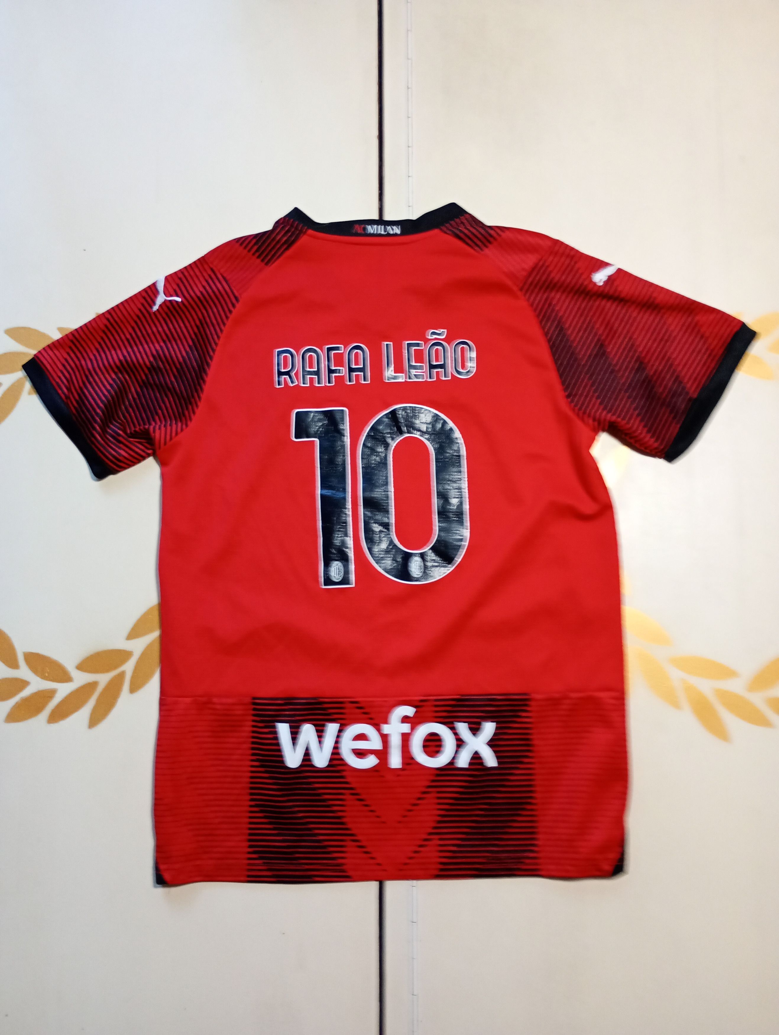 Puma Puma AC Milan Home Jersey #10 Rafa Leao 2023-2024 size 28 Size US S / EU 44-46 / 1 - 11 Thumbnail