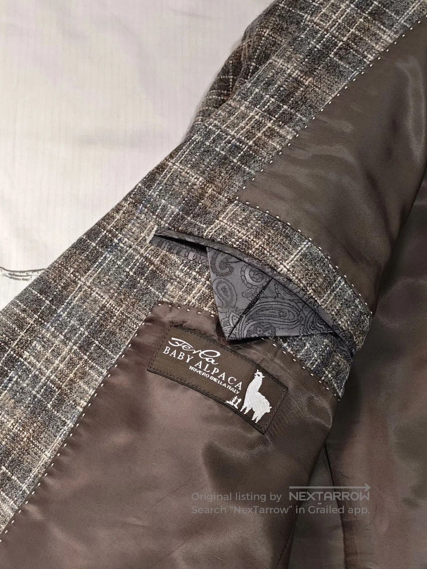 Other Ferla Alpaca Wool Blazer Jacket. Size US M / EU 48-50 / 2 - 7 Thumbnail