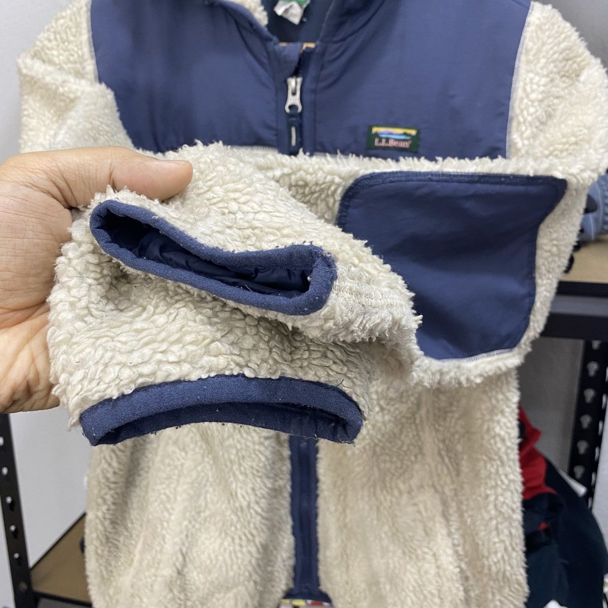 L.L. Bean × Vintage Vintage LL Bean Hoodie Fleece Kids Size Size US S / EU 44-46 / 1 - 6 Thumbnail