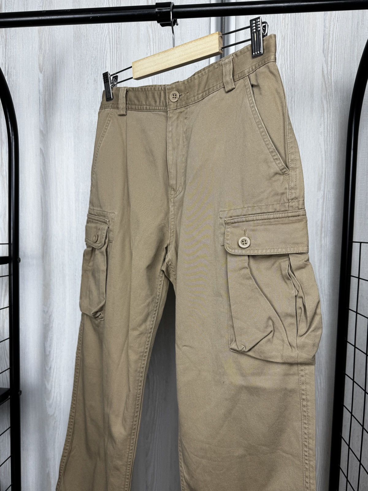 Polo Ralph Lauren Polo Ralph Lauren vintage baggy fit wide flared cargo pants Size 26" / US 2 / IT 38 - 4 Thumbnail