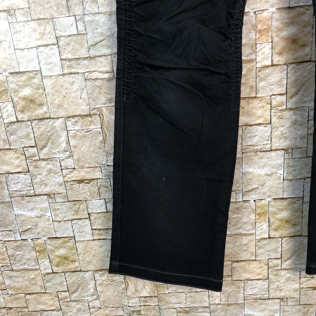Japanese Brand Una Class Black Cargo Multipocket Pants #A729 Size 26" / US 2 / IT 38 - 11 Thumbnail