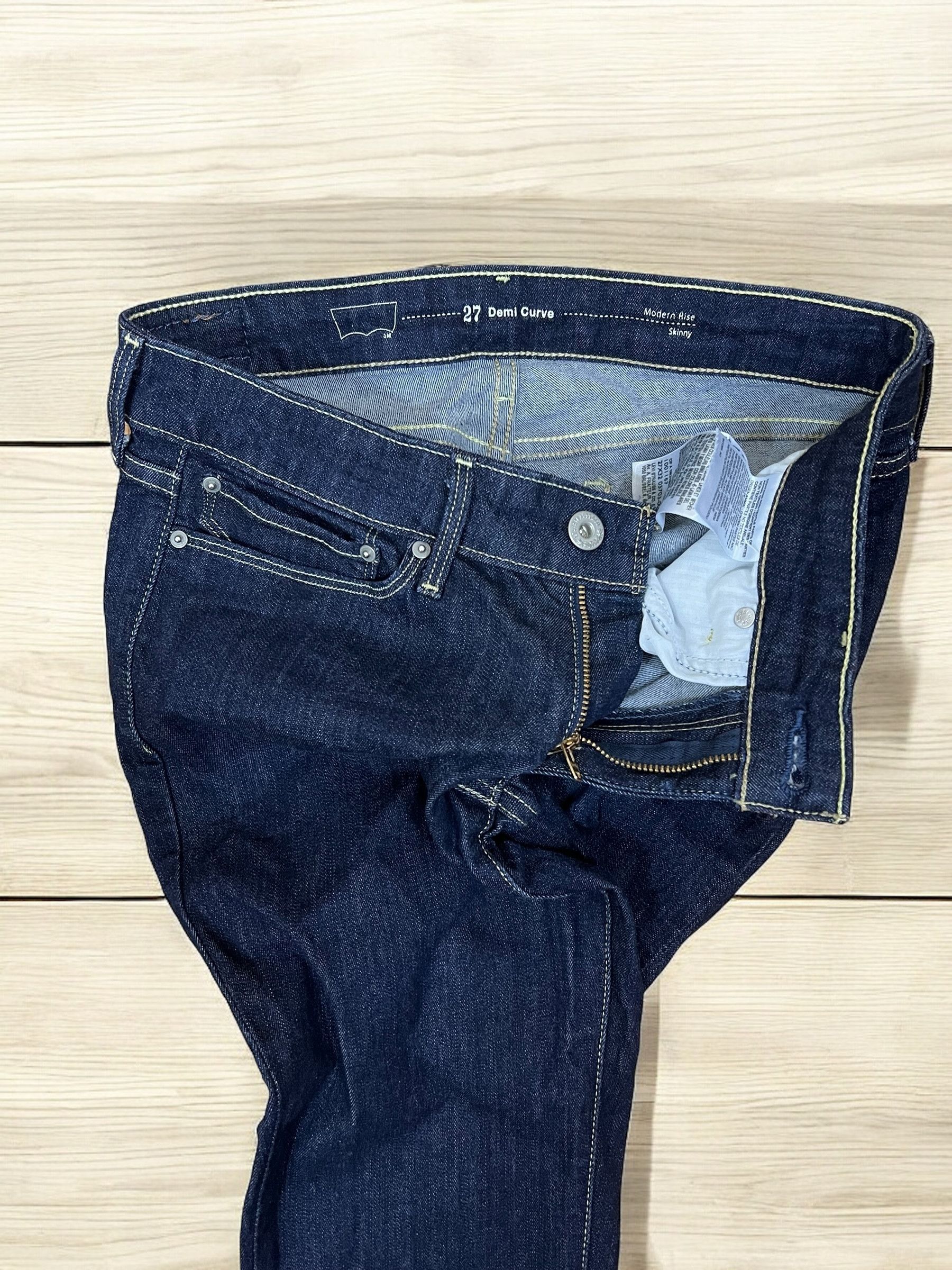 Levi's Levi's Demi Curve Modern Rise Skinny jeans size W27 L32 Size 27" / US 4 / IT 40 - 4 Thumbnail