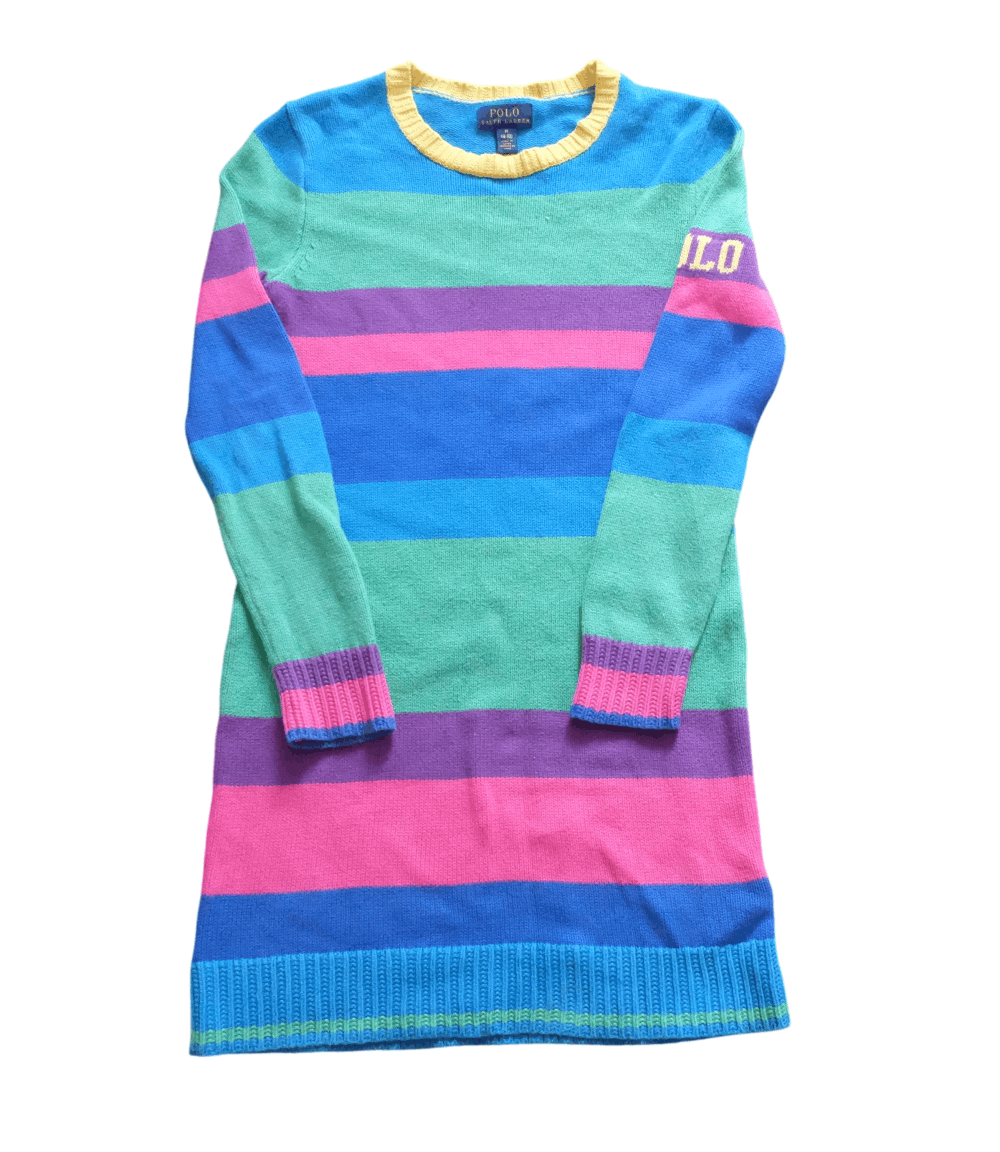 Polo Ralph Lauren Polo Ralph Lauren Kids Knit Dress Size XS / US 0-2 / IT 36-38 - 1 Thumbnail