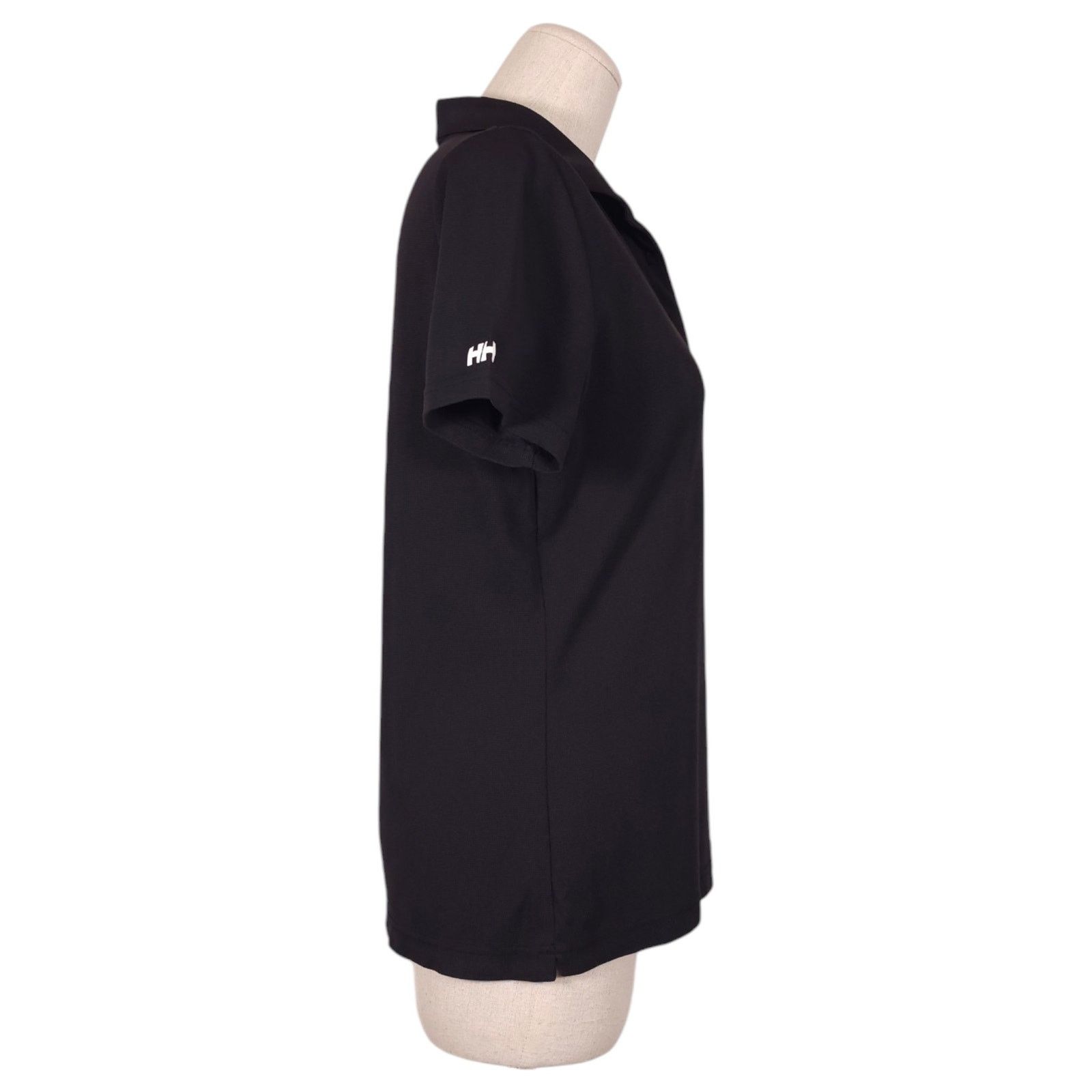 Helly Hansen Helly Hansen Crew Technical Polo Shirt Black Sz Medium Size S / US 4 / IT 40 - 4 Thumbnail