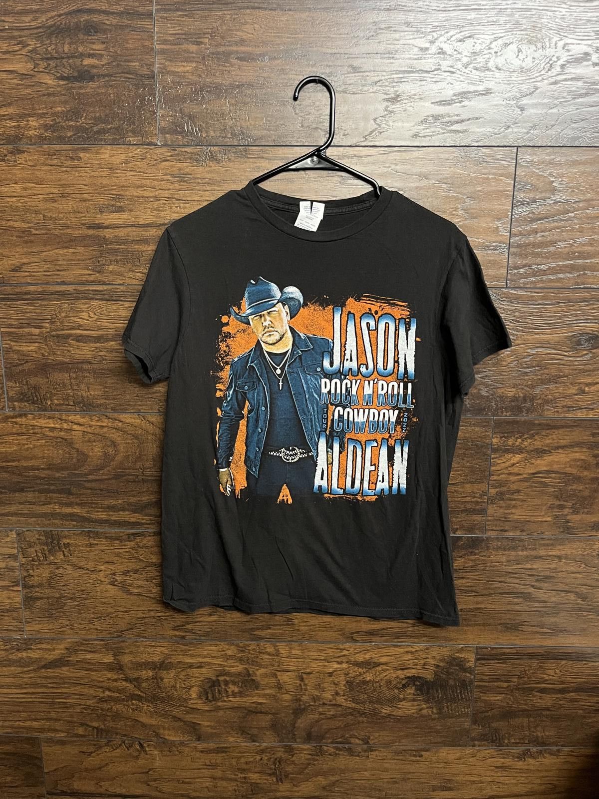 Designer Jason Aldean 2022 Tour T-shirt Cowboy Tour 2022 - M Size US M / EU 48-50 / 2 - 1 Thumbnail